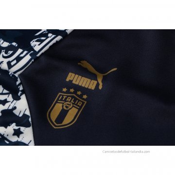 Chandal de Chaqueta del Italia 2021-2022 Negro