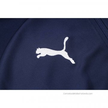 Chandal de Chaqueta del Italia 2022-2023 Azul Oscuro