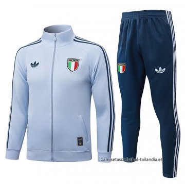 Chandal de Chaqueta del Italia 2026-2027 Azul Claro Chandal de Chaqueta del Italia 2026-2027 Azul Claro