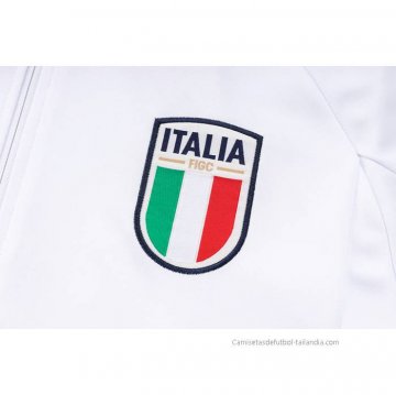 Chandal de Chaqueta del Italia Nino 2023-2024 Blanco