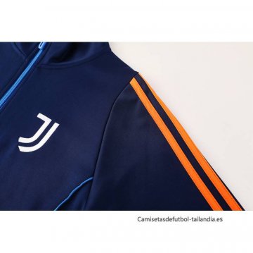 Chandal de Chaqueta del Juventus 2024-2025 Azul