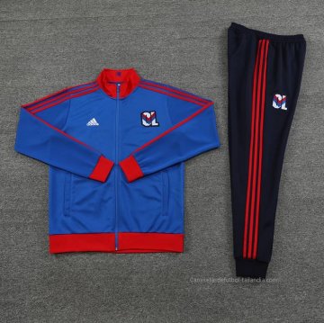 Chandal de Chaqueta del Lyon 2023-2024 Azul