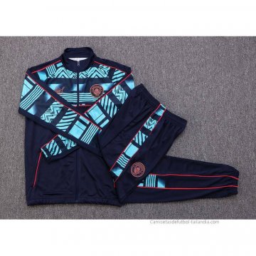 Chandal de Chaqueta del Manchester City 2022-2023 Azul