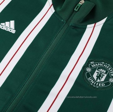 Chandal de Chaqueta del Manchester United 2023-2024 Verde