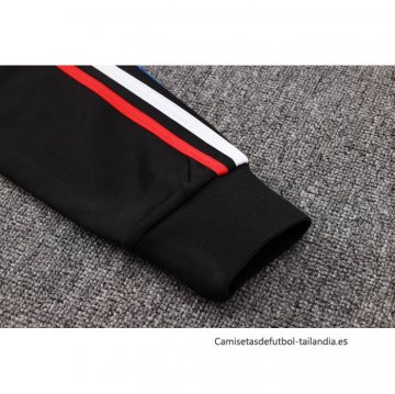Chandal de Chaqueta del Manchester United Nino 2024-2025 Negro