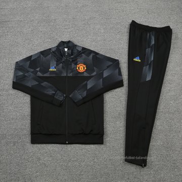Chandal de Chaqueta del Manchester United Special 2021-2022 Negro