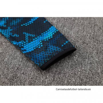 Chandal de Chaqueta del Napoli 2024-2025 Azul