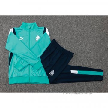 Chandal de Chaqueta del Olympique Marsella 2023-2024 Verde