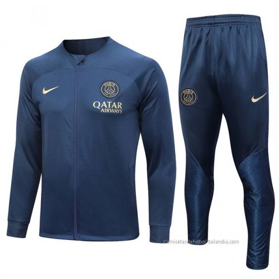 Chandal de Chaqueta del Paris Saint-Germain 2023-2024 Azul - Haga un click en la imagen para cerrar