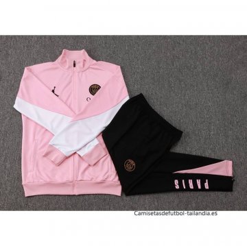 Chandal de Chaqueta del Paris Saint-Germain Jordan 2024-2025 Rosa