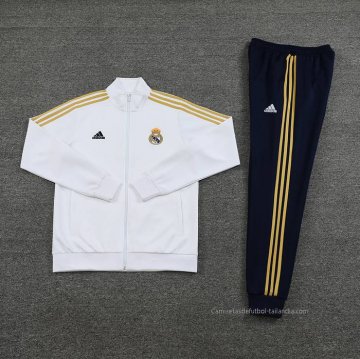 Chandal de Chaqueta del Real Madrid 2023-2024 Blanco