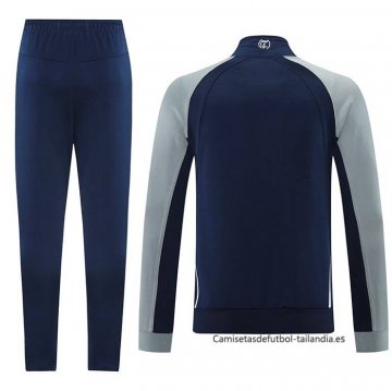 Chandal de Chaqueta del Real Madrid 2025-2026 Negro Gris