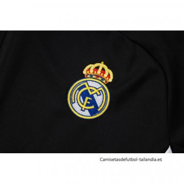 Chandal de Chaqueta del Real Madrid Nino 2024-2025 Negro