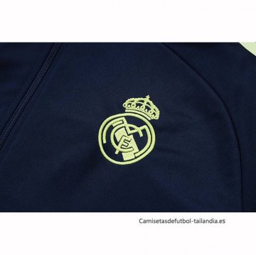 Chandal de Chaqueta del Real Madrid Nino 2025-2026 Azul Oscuro