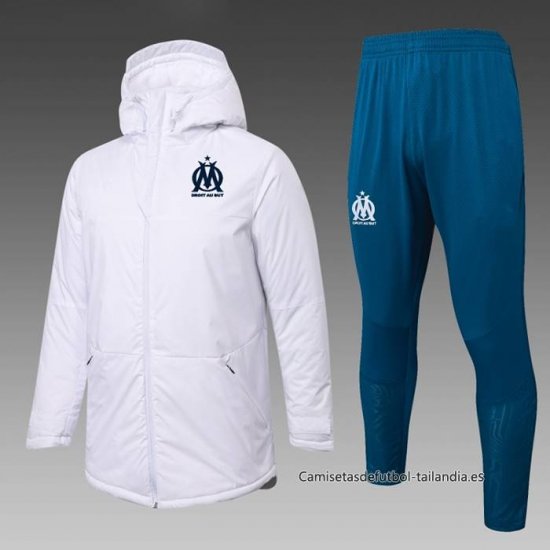 Chandal de Invierno del Olympique Marsella 2025-2026 Blanco - Haga un click en la imagen para cerrar