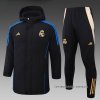 Chandal de Invierno del Real Madrid 2024-2025 Negro Chandal de Invierno del Real Madrid 2024-2025 Negro