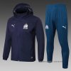Chandal de Rompevientos del Olympique Marsella 2024-2025 Azul Chandal de Rompevientos del Olympique Marsella 2024-2025 Azul