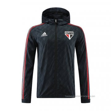Chandal de Rompevientos del Sao Paulo 2022-2023 Negro