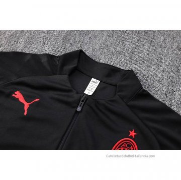 Chandal de Sudadera del AC Milan 2022-2023 Negro