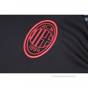 Chandal de Sudadera del AC Milan 2023-2024 Negro