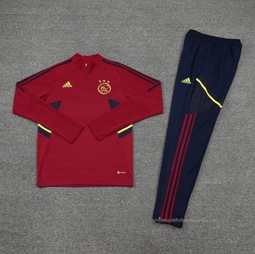 Chandal de Sudadera del Ajax 2022-2023 Rojo
