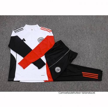 Chandal de Sudadera del Ajax 2025-2026 Blanco