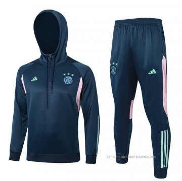 Chandal de Sudadera del Ajax Nino 2023-2024 Azul Chandal de Sudadera del Ajax Nino 2023-2024 Azul