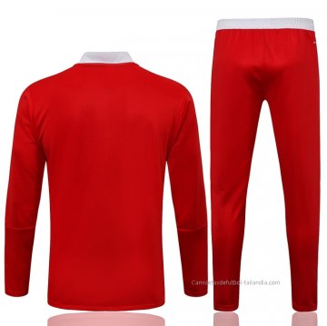 Chandal de Sudadera del Ajax Nino 2021-2022 Rojo