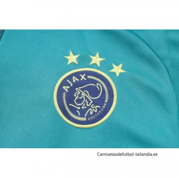 Chandal de Sudadera del Ajax Nino 2024-2025 Verde