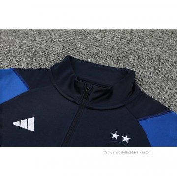 Chandal de Sudadera del Argelia 2023-2024 Azul