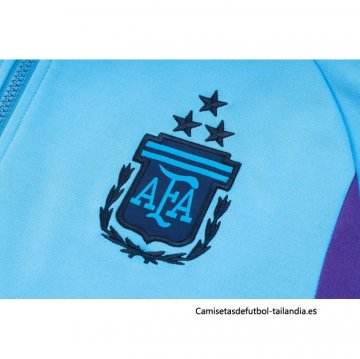 Chandal de Sudadera del Argentina Nino 2023-2024 Azul