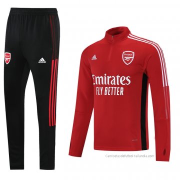 Chandal de Sudadera del Arsenal 2021-2022 Rojo