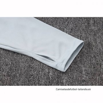 Chandal de Sudadera del Arsenal 2025-2026 Azul Gris