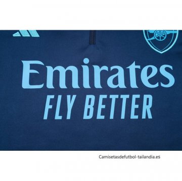 Chandal de Sudadera del Arsenal Nino 2024-2025 Azul