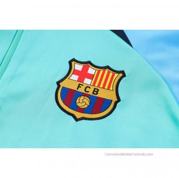 Chandal de Sudadera del Barcelona 2022-2023 Verde