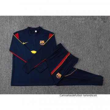 Chandal de Sudadera del Barcelona 2026-2027 Azul Rojo