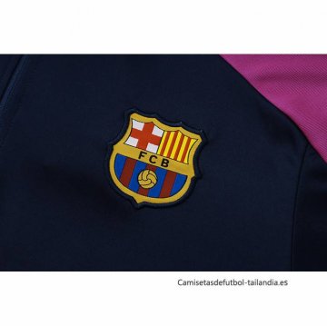 Chandal de Sudadera del Barcelona Nino 2025-2026 Negro Purpura
