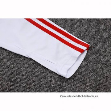 Chandal de Sudadera del Bayern Munich 2025-2026 Blanco Rojo