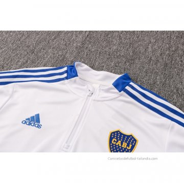 Chandal de Sudadera del Boca Juniors 2021-2022 Blanco