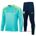 Chandal de Sudadera del Brasil 2024-2025 Verde
