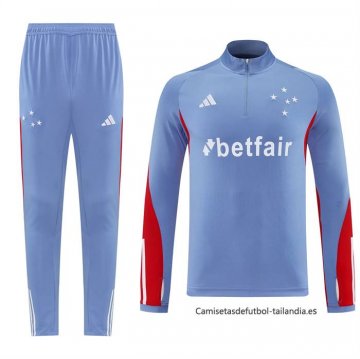 Chandal de Sudadera del Cruzeiro 2025-2026 Azul Chandal de Sudadera del Cruzeiro 2025-2026 Azul