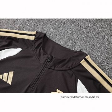 Chandal de Sudadera del Flamengo Nino 2026-2027 Marron