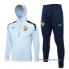 Chandal de Sudadera del Francia 2024-2025 Azul Claro Chandal de Sudadera del Francia 2024-2025 Azul Claro