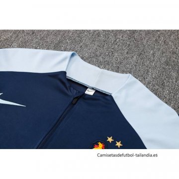 Chandal de Sudadera del Francia Nino 2024-2025 Azul