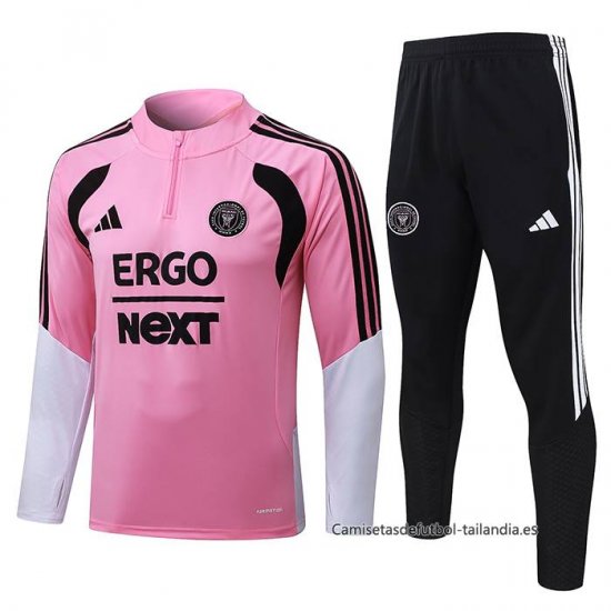 Chandal de Sudadera del Inter Miami 2026-2027 Rosa - Haga un click en la imagen para cerrar