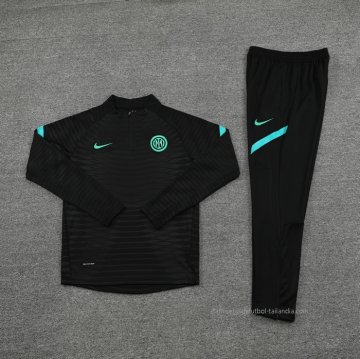 Chandal de Sudadera del Inter Milan 2021-2022 Negro