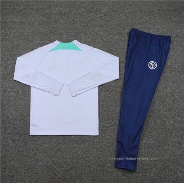 Chandal de Sudadera del Inter Milan 2022-2023 Blanco