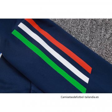 Chandal de Sudadera del Italia Nino 2024-2025 Azul