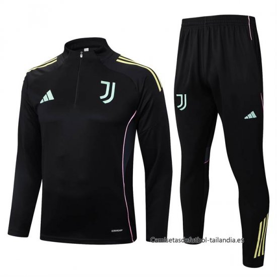 Chandal de Sudadera del Juventus 2025-2026 Negro - Haga un click en la imagen para cerrar