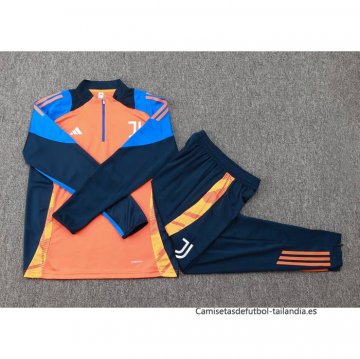 Chandal de Sudadera del Juventus Nino 2024-2025 Naranja